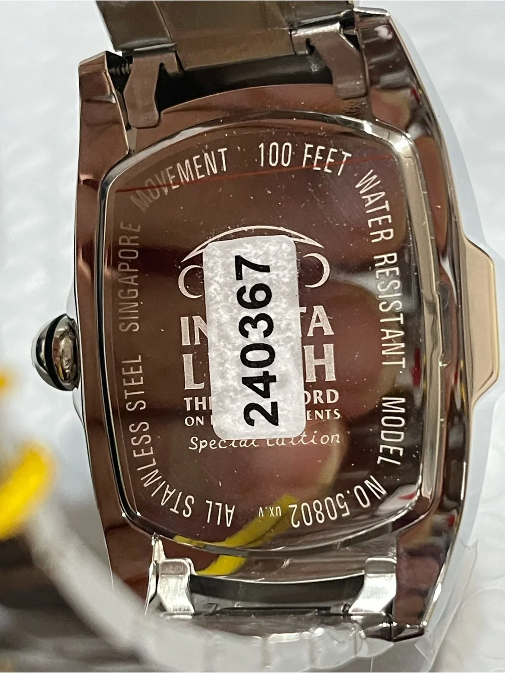 Invicta this impressive